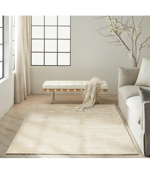 Calvin Klein Linear Area Rug LNR01 Ivory