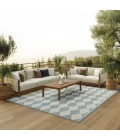 Nourison Positano Aqua POS04 12ft. x 15ft. Rect. Rug