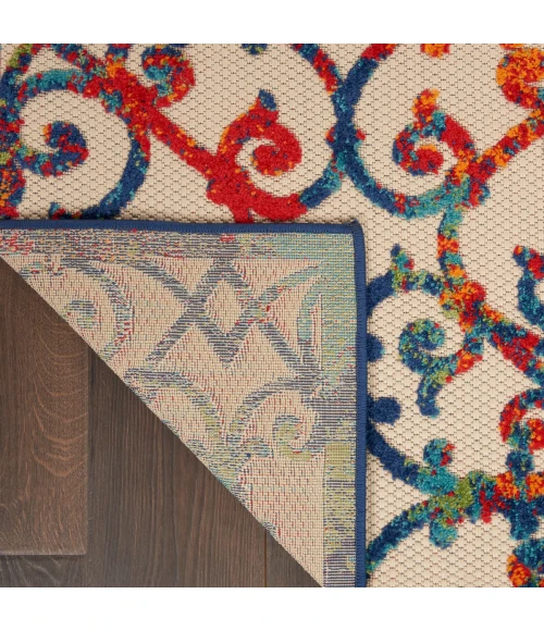 Nourison Aloha Area Rug ALH21 Multicolor 9' x 12'