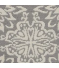 Nourison Jubilant Round Area Rug JUB06-Ivory/Grey