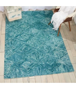 Nourison Interlock - Itl01 Marine Area Rug 3 ft. 9 X 5 ft. 9 Rectangle