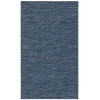 Nourison Home Washable Solutions WSL01 Navy Blue 3 ft. X 5 ft. Area Rug