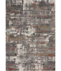 Nourison Tangra Grey/Multi TNR02 5 ft. X 7 ft. Rect. Rug