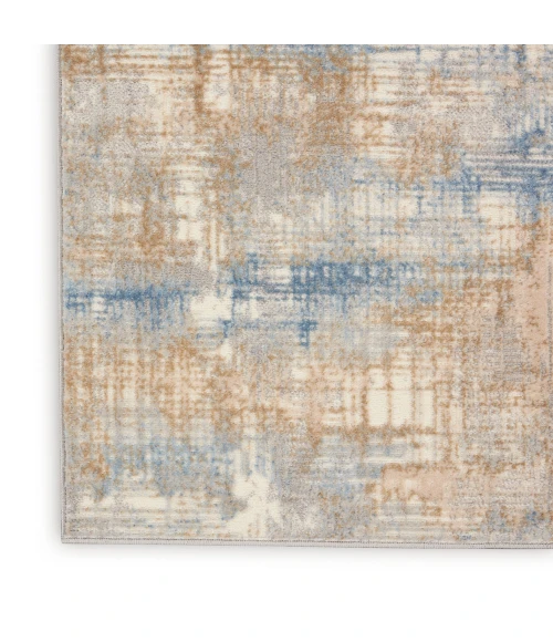 Calvin Klein Rush Area Rug CK951 Blue/Beige