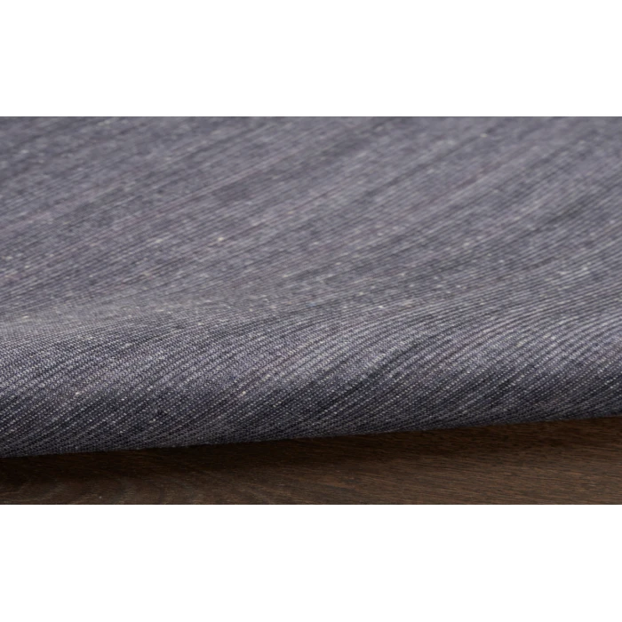 Nourison Washable Essentials Navy WAE01 7 ft. 10 in. X 9 ft. 10 in. Rectangle Rug