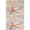 Nourison Home Aloha ALH24 Ivory Multicolor 2 ft. 3 in. X 8 ft. Area Rug