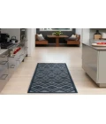 Nourison Versatile Navy Blue NRV01 2 ft. X 6 ft. Rectangle Rug