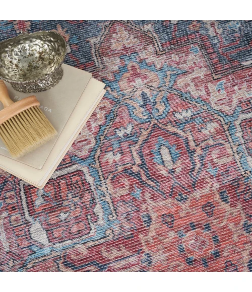 Nicole Curtis Machine Washable Series 1 Area Rug SR101 Multicolor 5' x 7'