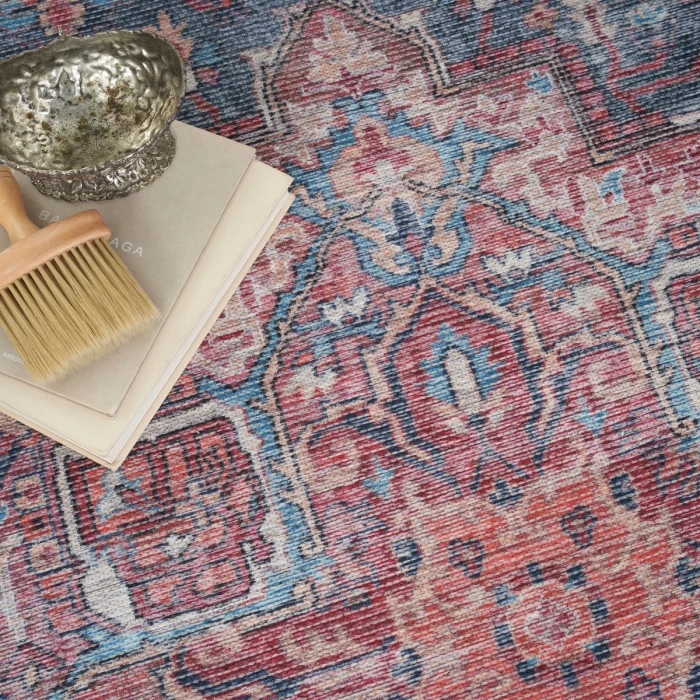 Nicole Curtis Machine Washable Series 1 Area Rug SR101 Multicolor 5' x 7'