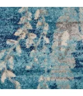 Nourison Tranquil Area Rug TRA02-Turquoise