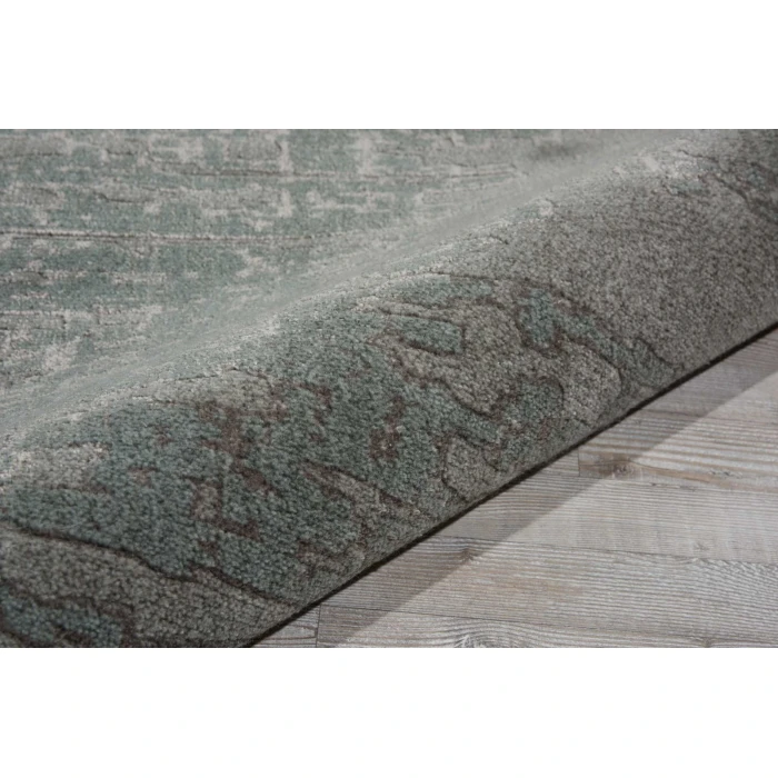 Nourison Twilight Round Area Rug TWI11 Seafoam 8' Round