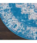 Nourison Grafix Round Area Rug GRF14-Blue