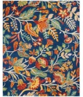 Nourison Allur Area Rug ALR09-Navy Multicolor