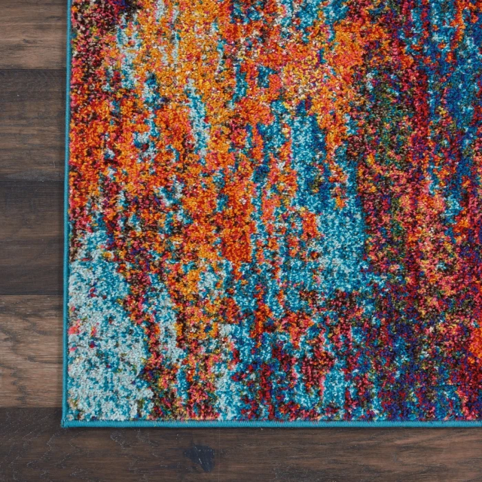 Nourison Celestial Area Rug CES08-Atlantic
