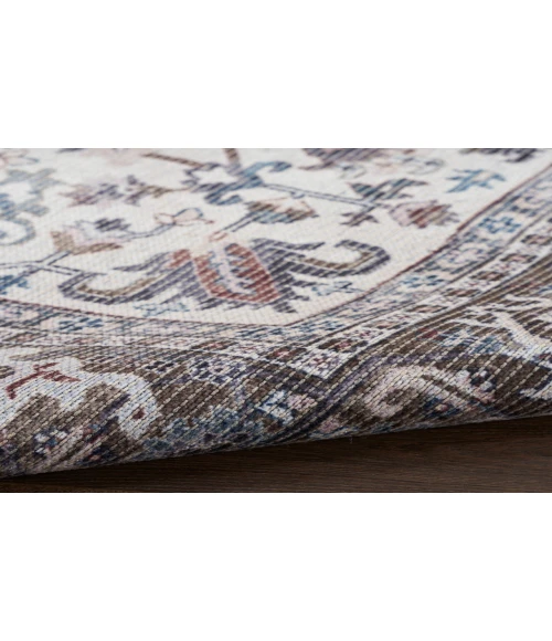 Nicole Curtis Machine Washable Series 1 Olive Ivory SR104 9 ft. 2 in. X 12 ft. Rectangle Rug