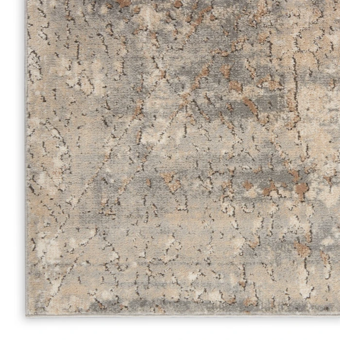 Nourison Quarry Beige Grey QUA03 8 ft. X 10 ft. Rect. Rug