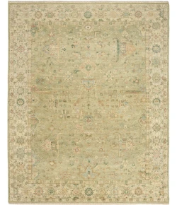 Nourison Heritage Vine Green HTV07 10ft. x 14ft. Rect. Rug