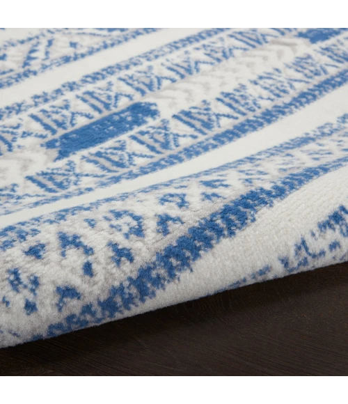 Nourison Whimsicle Area Rug WHS16-Ivory Blue