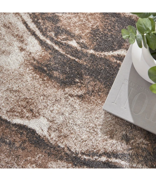 Kathy Ireland American Manor Area Rug AMR03 Ivory Mocha