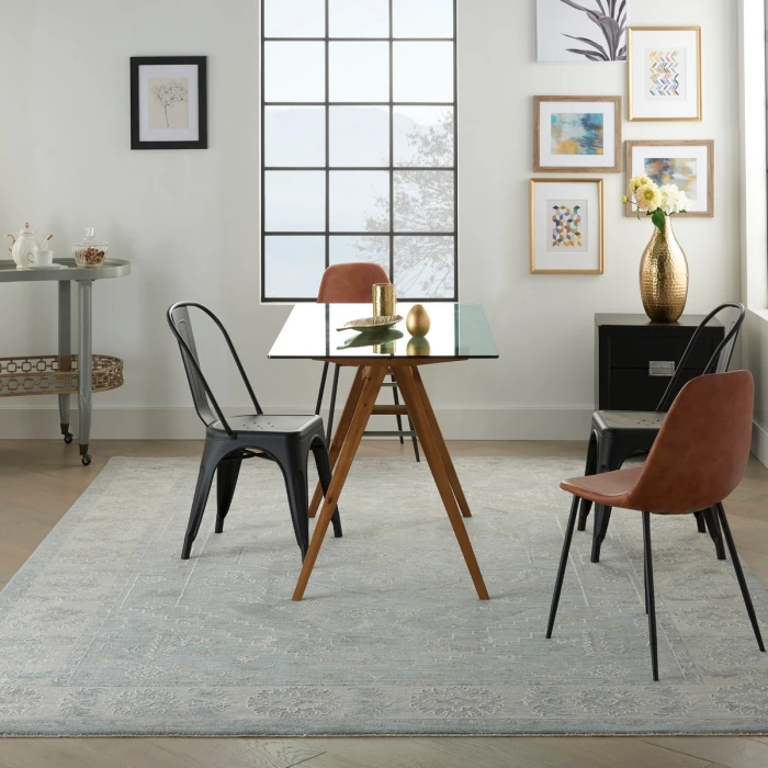 Nourison Infinite Blue IFT02 8 ft. X 10 ft. Rect. Rug