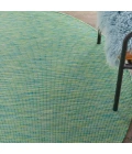 Nourison Positano Round Area Rug POS01-Blue/Green