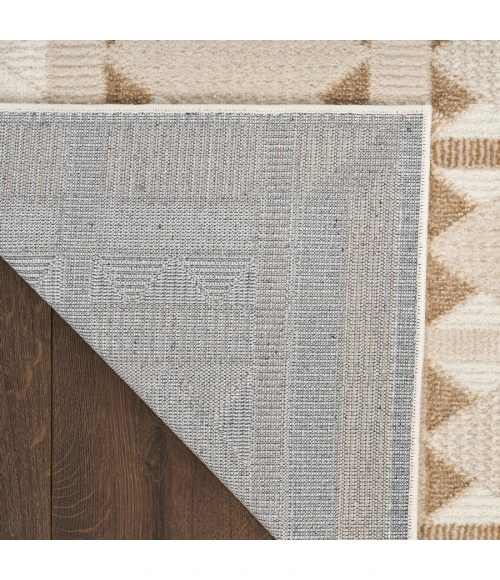 Nourison Home Nordic Taupe NRC06 2 ft. X 6 ft. Rectangle Rug