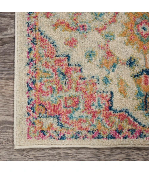 Nourison Passion Runner Area Rug PSN25-Ivory/Pink