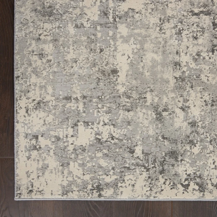 Nourison Rustic Textures Area Rug RUS07-Grey/Beige