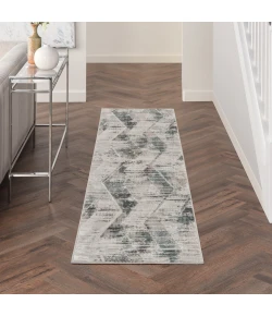 Nourison Home Thalia THL01 Grey Beige 2 ft. 2 in. X 8 ft. Area Rug