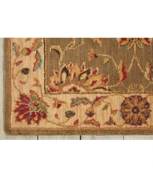 Nourison Living Treasures Runner Area Rug LI04-Green