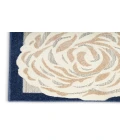 Nourison Aloha Blue Grey ALH32 2 ft. 8 in. X 4 ft. Rectangle Rug