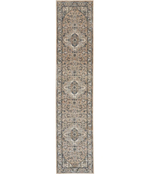 Nourison Quarry Area Rug QUA05 Beige/Grey