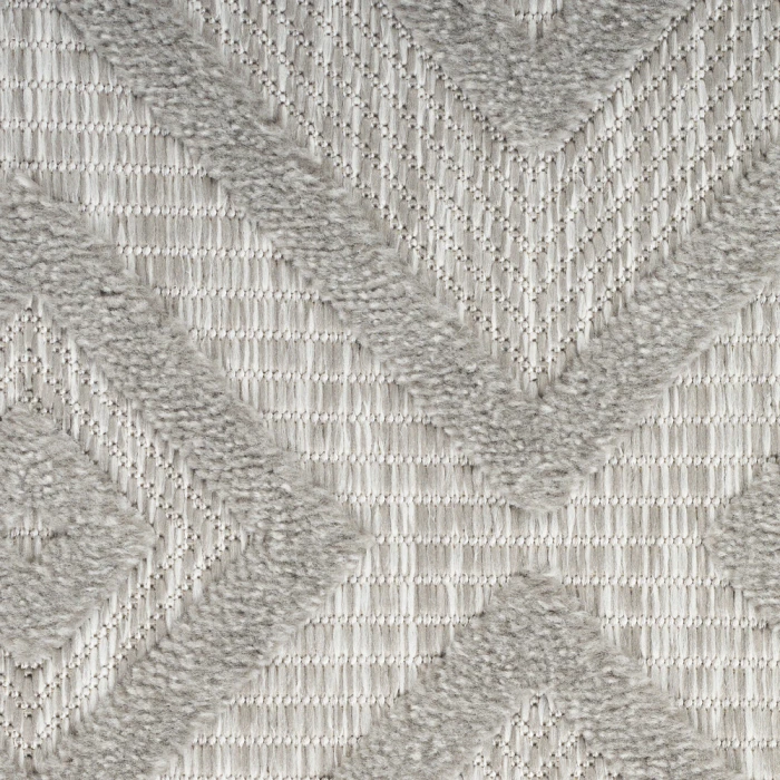 Nourison Versatile Area Rug NRV01 Silver Grey