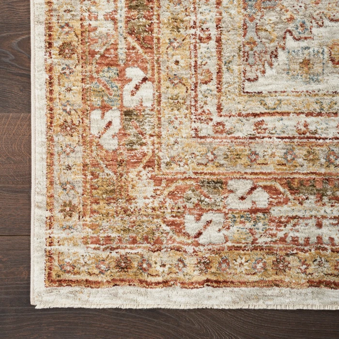 Nourison Sahar Ivory Multicolor SHR01 8 ft. X 10 ft. Rect. Rug