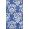 Nourison Home Whimsicle WHS11 Navy Ivory 3 ft. X 5 ft. Area Rug