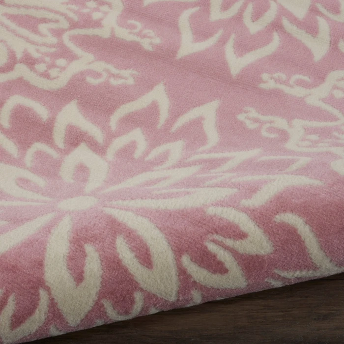 Nourison Jubilant Area Rug JUB06-Ivory/Pink