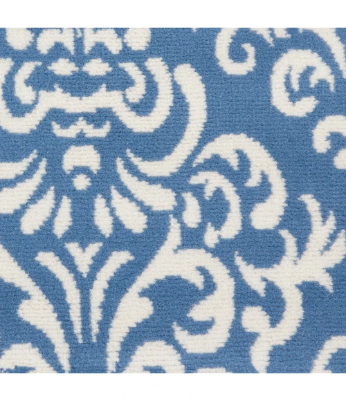 Nourison Grafix Round Area Rug GRF06-Blue