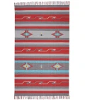 Nourison Baja Area Rug BAJ01-Grey/Red