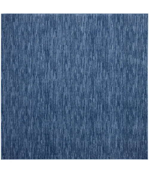 Nourison Essentials Navy Blue Area Rug NRE01-Navy Blue
