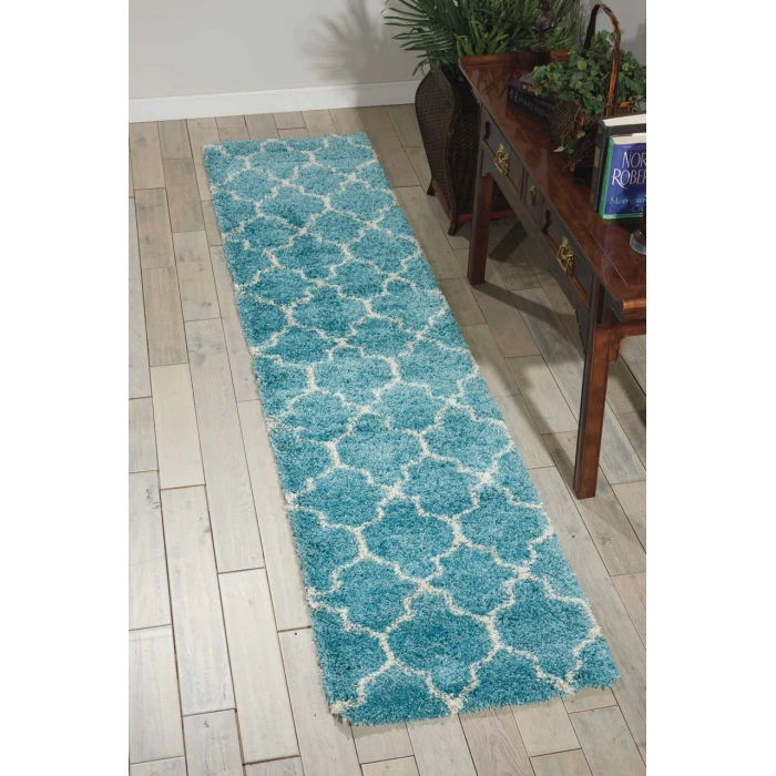 Nourison Amore Runner Area Rug AMOR2-Aqua