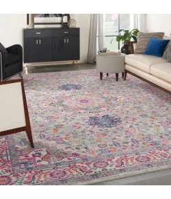 Nourison Home Passion PSN20 Light Grey Pink 9 ft. X 12 ft. Area Rug