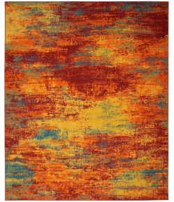 Nourison Home Nourison Essentials NRE06 Flame 5 ft. X 7 ft. Area Rug