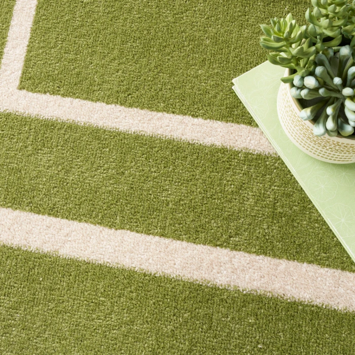 Nourison Nourison Essentials Area Rug NRE02 Green Ivory