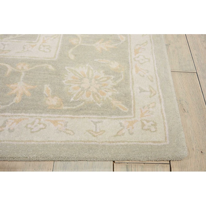 Nourison Home Zephyr Silver ZEP02 7ft.6in. x 9ft.6in. Rect. Rug