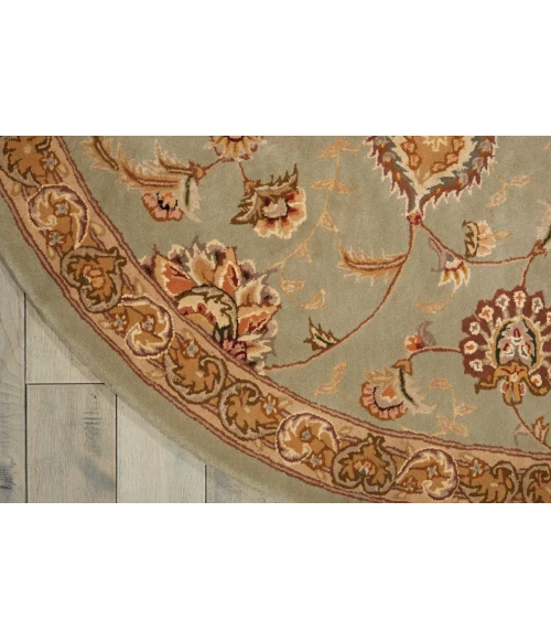 Nourison Home Nourison 2000 Aqua 2360 7ft.6in. x 9ft.6in. Oval Oval Rug