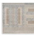 Nourison Home Nordic Grey Multicolor NRC11 4 ft. X 6 ft. Rectangle Rug
