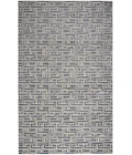 Nourison Serenity Home Blue Ivory SRH04 9 ft. X 12 ft. Rectangle Rug