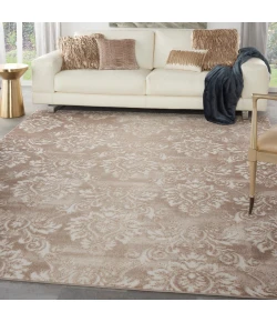 Nourison Home Elation ETN03 Ivory Mocha 7 ft. 10 in. X 9 ft. 10 in. Area Rug