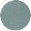 Nourison Home Washable Solutions WSL01 Aqua 8 ft. Round Area Rug