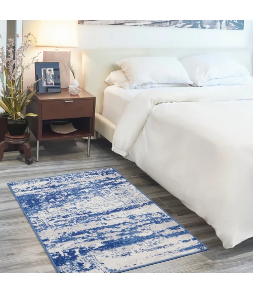 Nourison Whimsicle Area Rug WHS06-Ivory Navy
